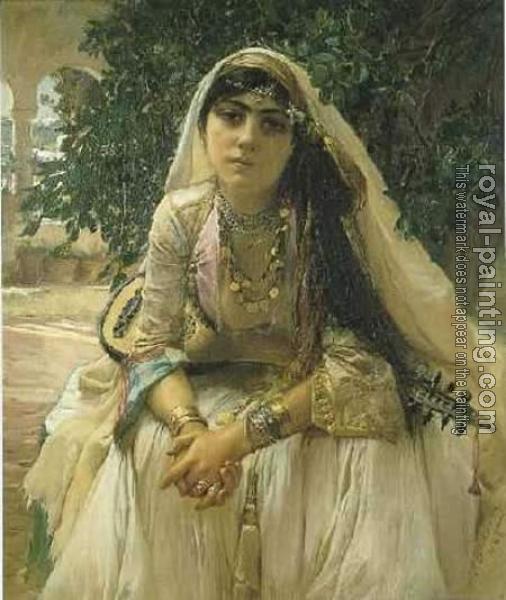 Frederick Arthur Bridgman : Algeriangirl Frederick Arthur Bridgman : Algeriangirl